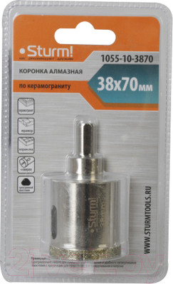 Коронка Sturm! 1055-10-3870