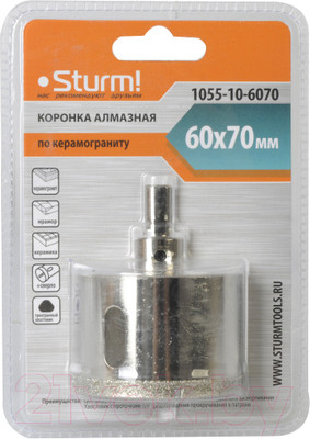 Коронка Sturm! 1055-10-6070
