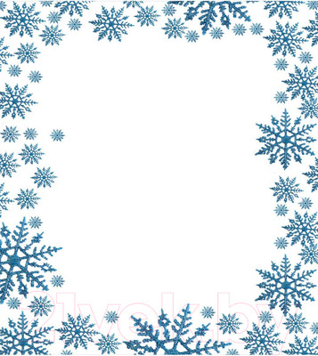 Скатерть JoyArty Большие снежинки / tcox_8279459 (120x145)