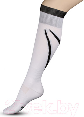 Гетры футбольные Indigo Sport Спорт 3-1 (р-р 32-34, белый)