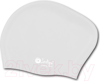 Шапочка для плавания Indigo Sport 809 SC (белый)