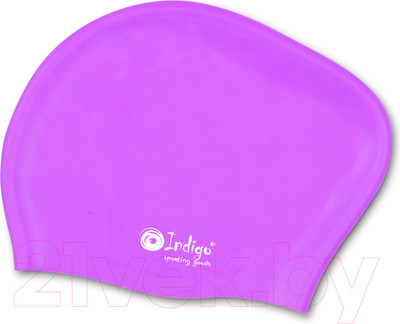 Шапочка для плавания Indigo Sport 813 SC (сиреневый)