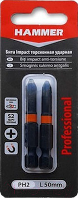 Набор бит Hammer PH2 02610-005002