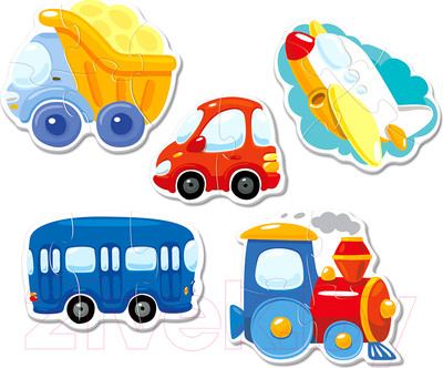 Набор пазлов Baby Toys Транспорт / 04118