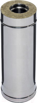 Труба вытяжная Ferrum 0.5м 430/0.8мм Ф130x200 / f3934