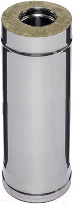 Труба вытяжная Ferrum 0.5м 430/0.8мм Ф160x250 / f3937