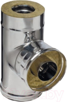 Тройник для труб Ferrum 90° 430/0.8мм Ф110x200 / f4431