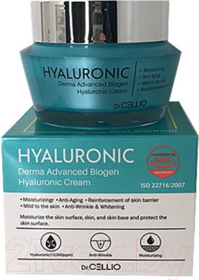 Крем для лица Dr. Cellio Derma Advanced Biogen Hyaluronic Cream  (50мл)
