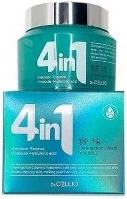 Крем для лица Dr. Cellio Dr.G50 4 IN 1 Cheongchun Cream Hyaluronic Acid (70мл)