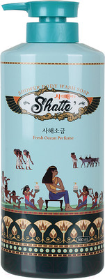 Гель для душа Mukunghwa Shower Body Soap Dead Sea Salt With Fresh Ocean Perfume (900мл)