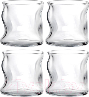 Набор стаканов Pasabahce Аморф / 420224/1113907 (4шт)