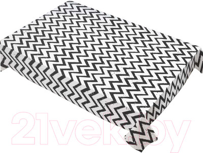 Скатерть JoyArty Неровный рисунок зигзагов / tcox_30519 (180x145)