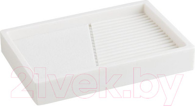 Мыльница Perfecto Linea 35-618402 (белый)