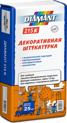 Штукатурка декоративная Diamant 215 K (25кг)