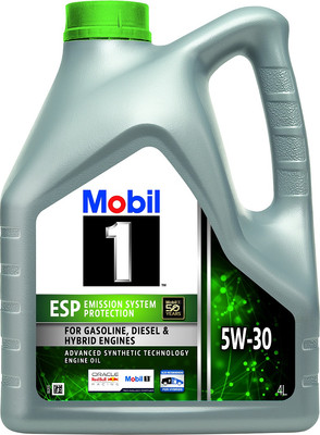 Моторное масло Mobil 1 ESP 5W30 / 154285 (4л)
