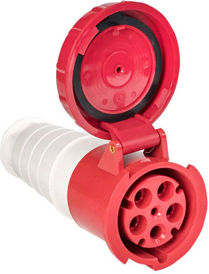 Розетка силовая EKF 235 3Р+РЕ+N 63А 380В IP67