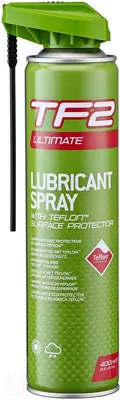 Смазка для велосипедной цепи Weldtite TF2 Ultimate Smart Spray With Teflon / 7-03315-MXM (400мл)