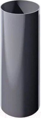 Труба водосточная Технониколь ПВХ 563123 (3м, серый глянец)