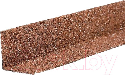 Угол для фасадной панели Технониколь Hauberk Внутренний 599698 (красный)