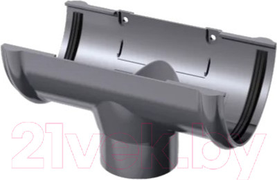 Воронка водосточная Технониколь ПВХ 425651 (серый)