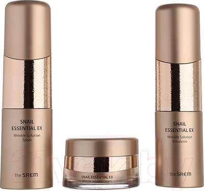 Набор косметики для лица The Saem Snail Essential Ex Wrinkle Solution Skin Care 2 Set