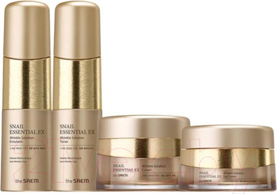 Набор косметики для лица The Saem Snail Essential EX Wrinkle Solution Skin Care Set