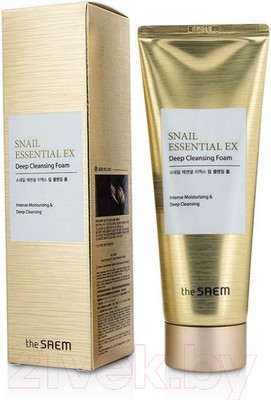 Пенка для умывания The Saem Snail Essential EX Wrinkle Solution Deep Cleansing Foam (150г)