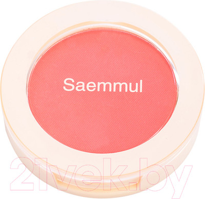 Румяна The Saem Saemmul Single Blusher PK01 Bubblegum Pink