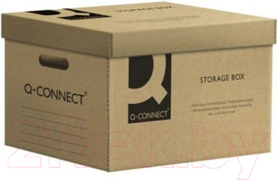 Коробка архивная Q-Connect KF15850 (коричневый)