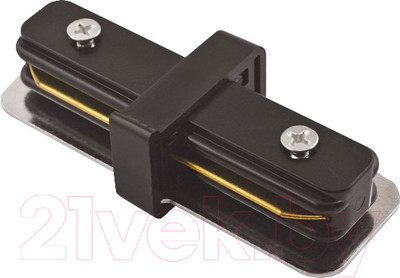 Коннектор для шинопровода JAZZway PTR CI-BL / 5010758 (черный)