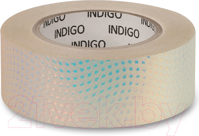 Обмотка для гимнастического снаряда Indigo Sport Snake IN303 (белый/золото)