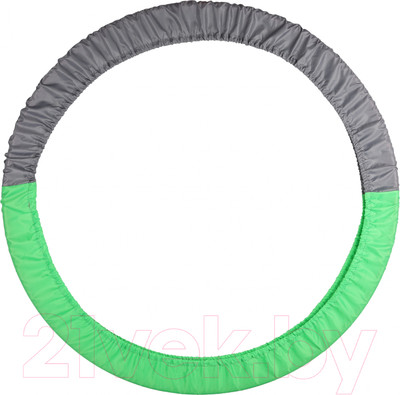 Чехол для гимнастического обруча Indigo Sport SM-084 (салатовый/серый)