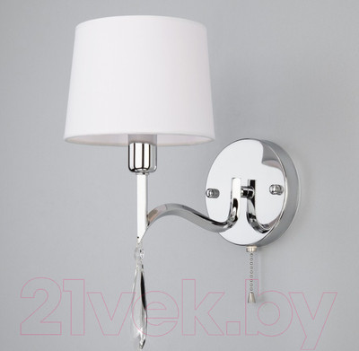 Бра Евросвет 10127/1 (хром/прозрачный хрусталь)