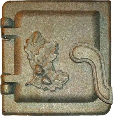 Дверца печная ЛитДеталь Поддувальная Желудь ДП-1