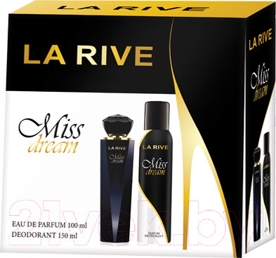 Парфюмерный набор La Rive Miss Dream Woman Парфюмерная вода 100мл + дезодорант 150мл