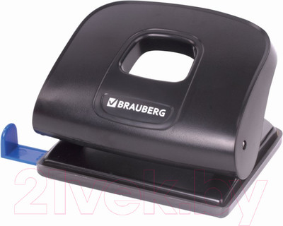 Дырокол Brauberg Extra / 229091 (черный)