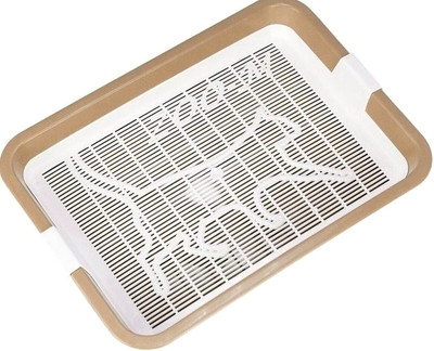 Туалет-лоток ZooM Кошка малый с сеткой / 2925беж