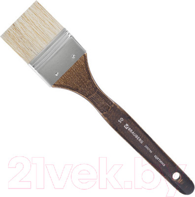 Кисть для рисования Brauberg Art Classic Щетина 50 / 200746 (флейц)