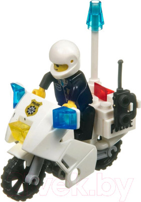 Конструктор Bondibon Полицейский патруль. Мотоцикл / ВВ3644