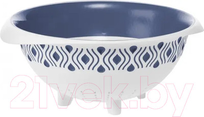 Дуршлаг Stefanplast 31x28x13 / 55251 (синий)