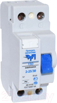 Устройство защитного отключения ETP 2P-25А-30мА (электронное)