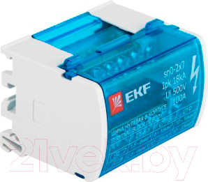 Шина нулевая в корпусе EKF PROxima sn0-2x7