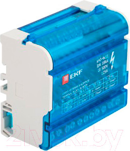 Шина нулевая в корпусе EKF sn0-4x11
