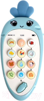 Развивающая игрушка Zabiaka Мой дружок Моркошка Музыкальный телефон / 5148883