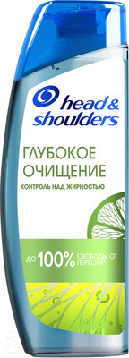 Шампунь для волос Head & Shoulders Detox Контроль над жирностью Глубокое очищение (300мл)