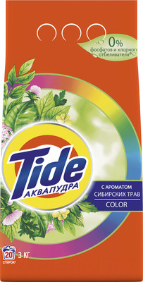 Стиральный порошок Tide Color Сибирские травы (3кг)