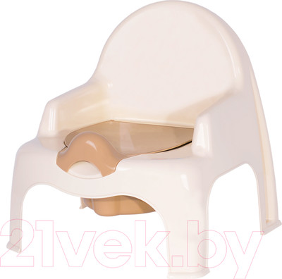 Детский горшок Эльфпласт EP023 (кремовый/бежевый)