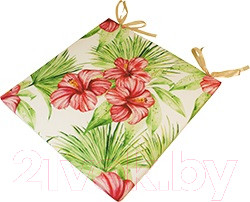 Подушка на стул Belezza Лилия 40x40 (микс цветов)