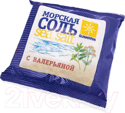 Соль для ванны Medicalfort Морская природная с валерьяной (1кг)