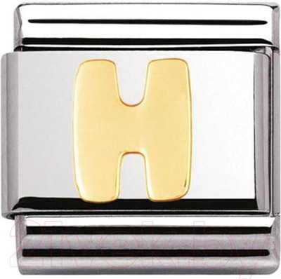 Звено для браслета NominatioN Буква H 030101/08
